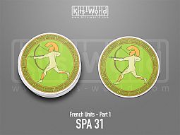 Kitsworld SAV Sticker - French Units - SPA 31 